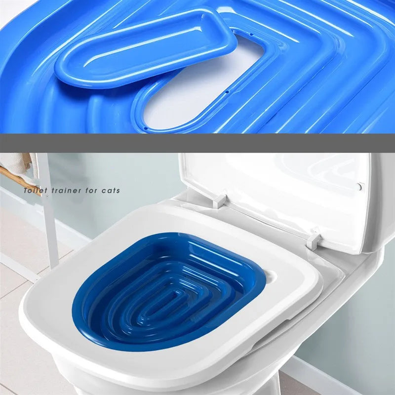 Cat Toilet Trainer Reusable Training Toilet